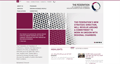 Desktop Screenshot of cci-fed.org.lb